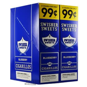 Swisher Sweets Cigarillos Blueberry