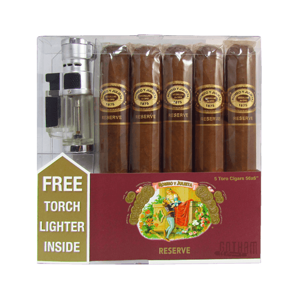 Romeo y Julieta Reserve Toro 5 Pack
