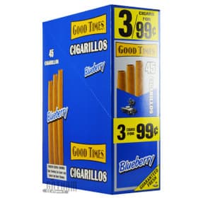 Good Times Cigarillos Blueberry Pouch