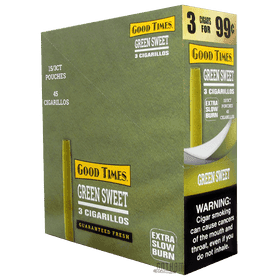 Good Times Cigarillos Green Sweet