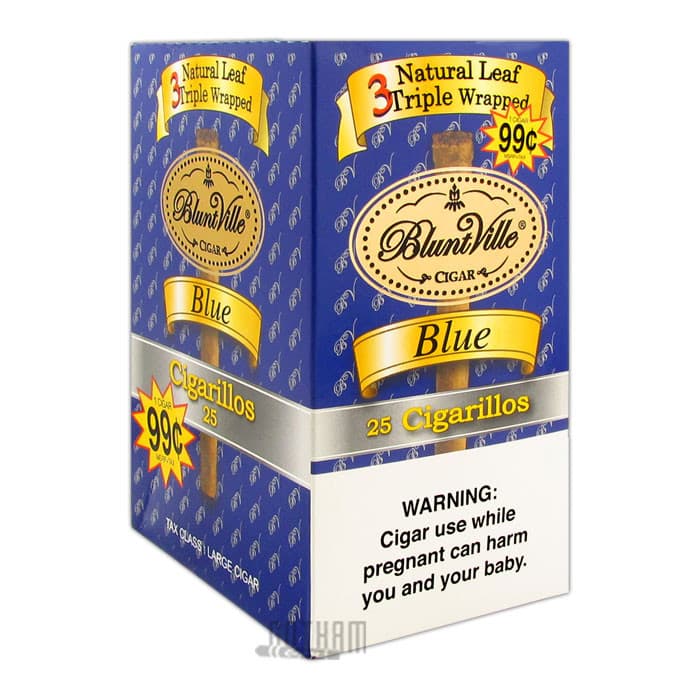 Bluntville Triple Wrapped Blue