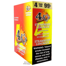 Good Times 4Ks Cigarillos Strawberry Lemonade