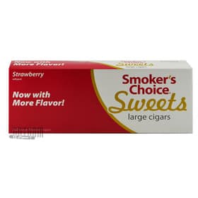 Smoker's Choice Sweets Large Cigars Strawberry