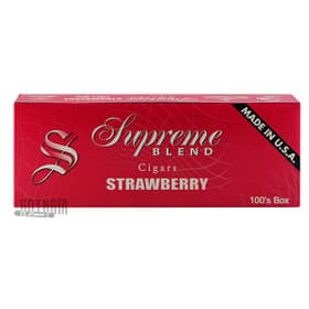 Supreme Blend Filtered Cigars Strawberry