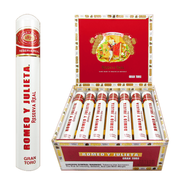 Romeo Y Julieta Reserva Real Gran Toro Tubes