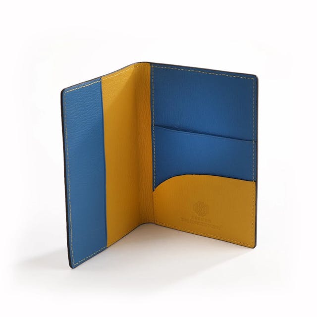 Buy The OpusX Society Yellow and Blue Passport Holders Online